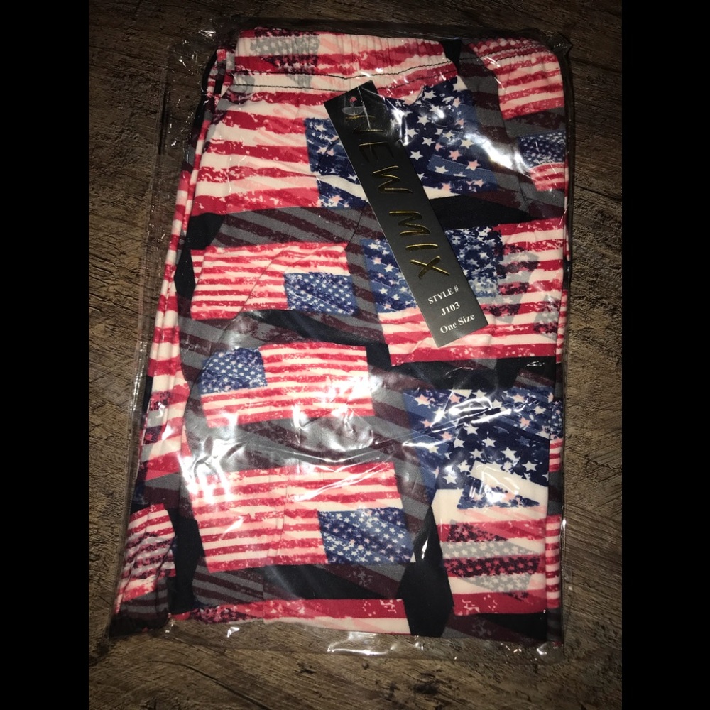 American flag leggings!